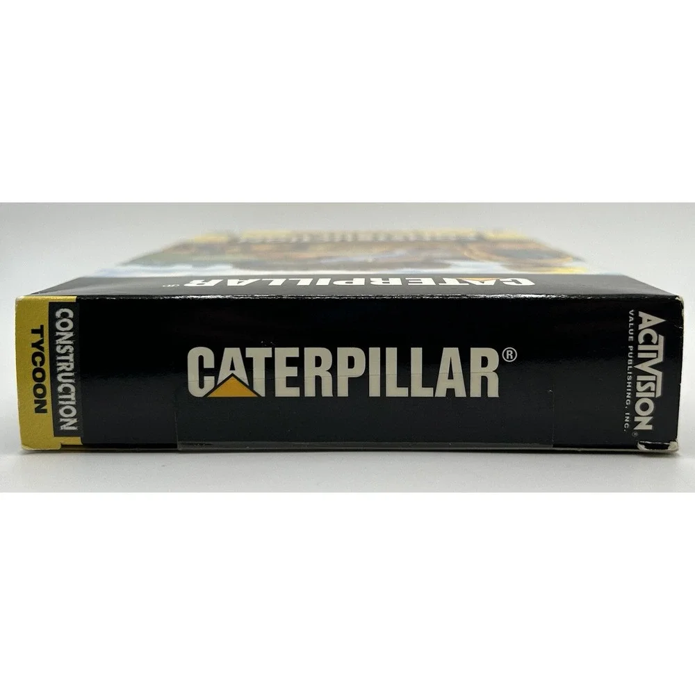 Caterpillar Construction Tycoon Activision PC Cd-ROM Brand‎ New Sealed